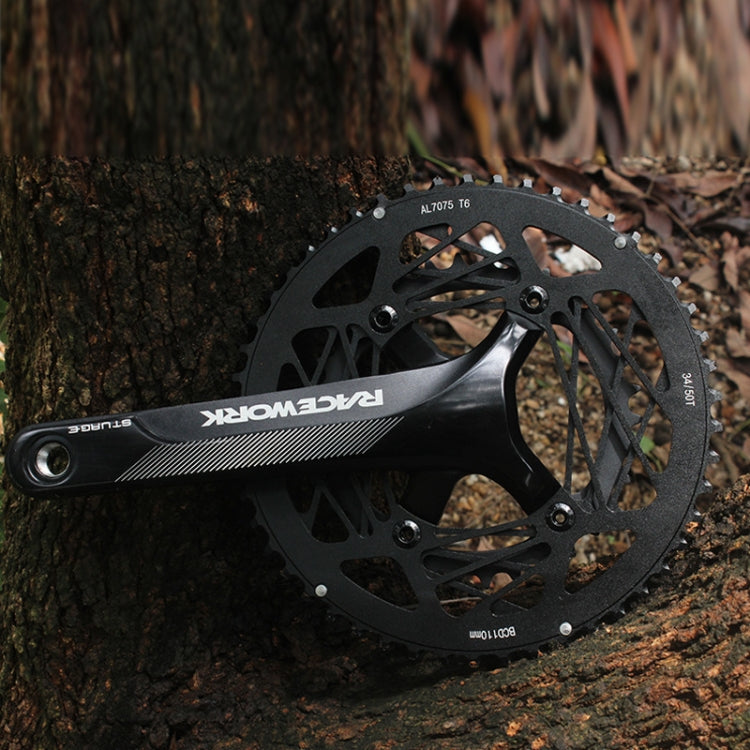 Rynx | RACEWORK RKRFA Road Bike Aluminum Alloy 22-speed Crankset, Spec: 50-34T without BB