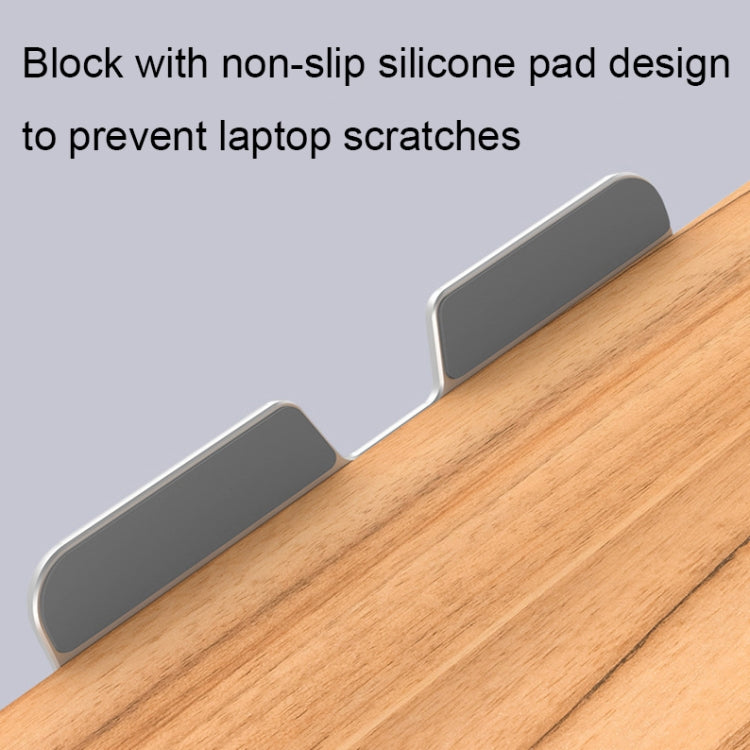Rynx | AP-2DP Desktop liftable wood tablet laptop stand (dark wood)