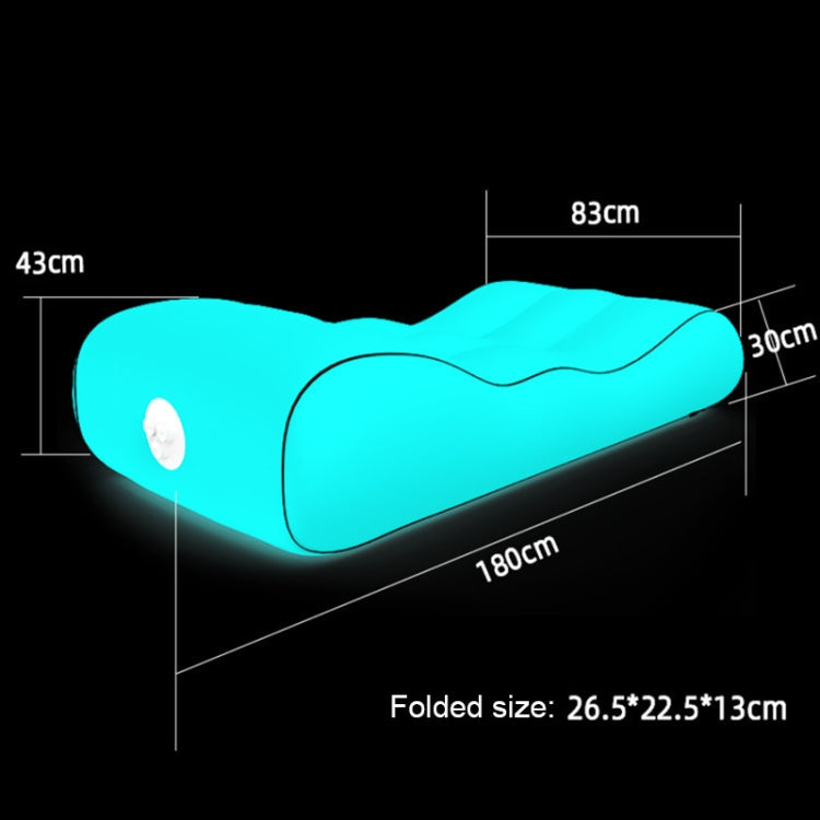 Rynx | 1832B Outdoor Portable One-Touch Automatic Inflatable Sofa Foldable Seat(Lake Green)