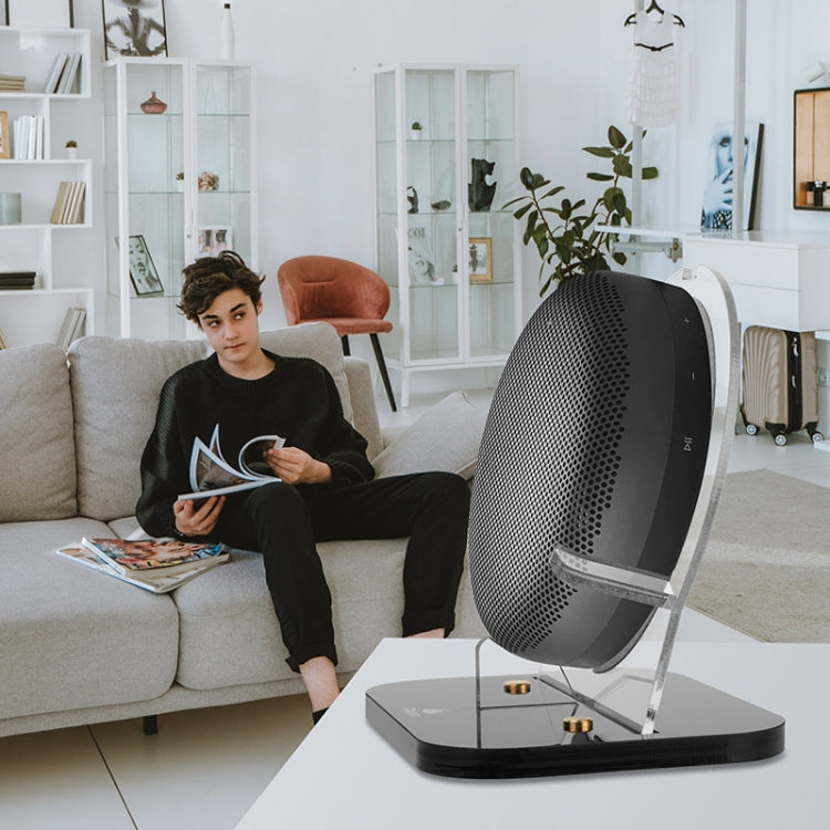 RYNX | For B&O Beoplay A1 / Beosound A1 2nd Speaker Acrylic Desktop Stand Holder(Black)