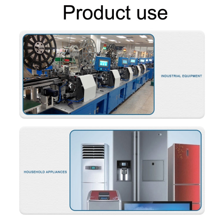 Rynx | FP20060 220V 20cm Chassis Cabinet Metal Housing Quiet Cooling Fan
