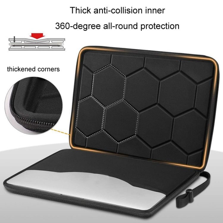 Rynx | Hard-shell computer bag Anti-fall Anti-pressure sleeve bag, Size: 13-13.3 inches (Starry Sky)