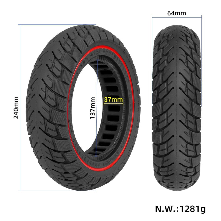 Rynx | 10 Inch 10x2.5 Electric Scooter Off-road Non-slip Solid Tyre 37mm Groove