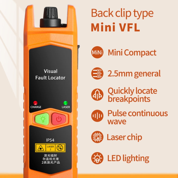 Rynx | 2-in-1 10-30mW fiber optic red light pen + optical power meter (-70+6dBm) set