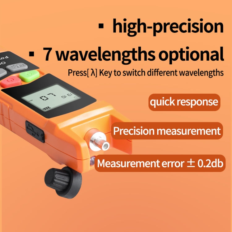 Rynx | 2-in-1 10-30mW fiber optic red light pen + optical power meter (-70+6dBm) set
