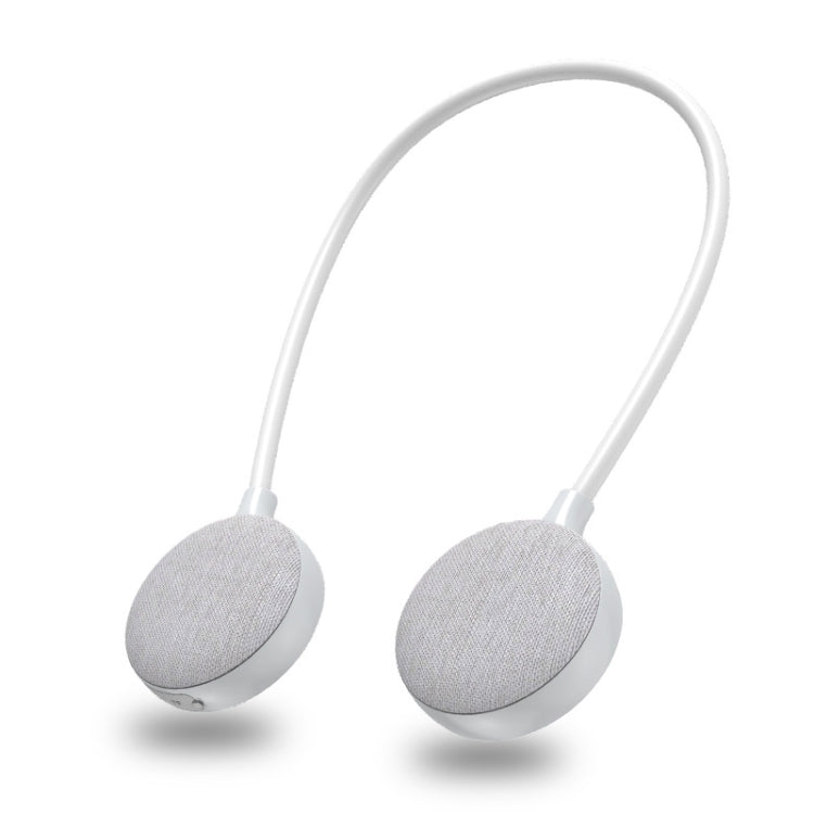 RYNX | ROCKMIA EBS-906 Neckband Bluetooth Speaker Waterproof Music Player Built-in Microphone(Grey)