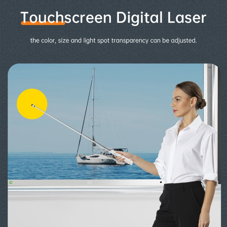 Rynx | ASING A31 Multifunctional presentation remote control with telescopic teaching rod, designed for touchscreen