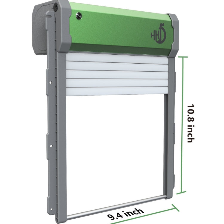 RYNX | Powered Automatic Chicken Coop Door 4 Modes Automatic Chicken Door with Remote Control