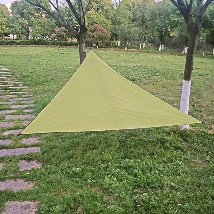 Rynx | Outdoor Sunshade Triangle Sky Screen Simple Sun Protection Canopy, Size:6X6X6M(Random Color)