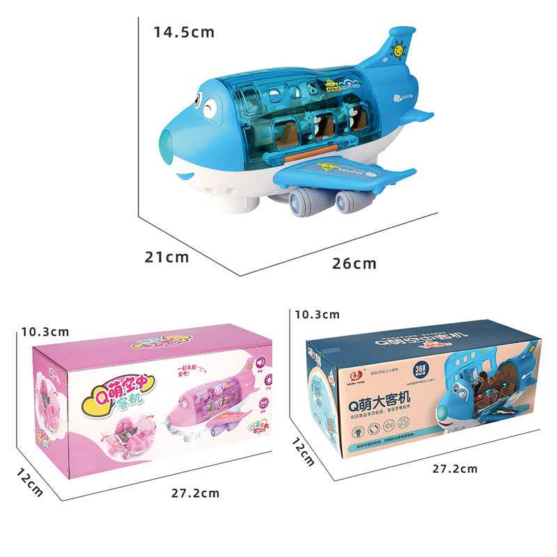 Rynx | 360° rotatable electric airplane toy