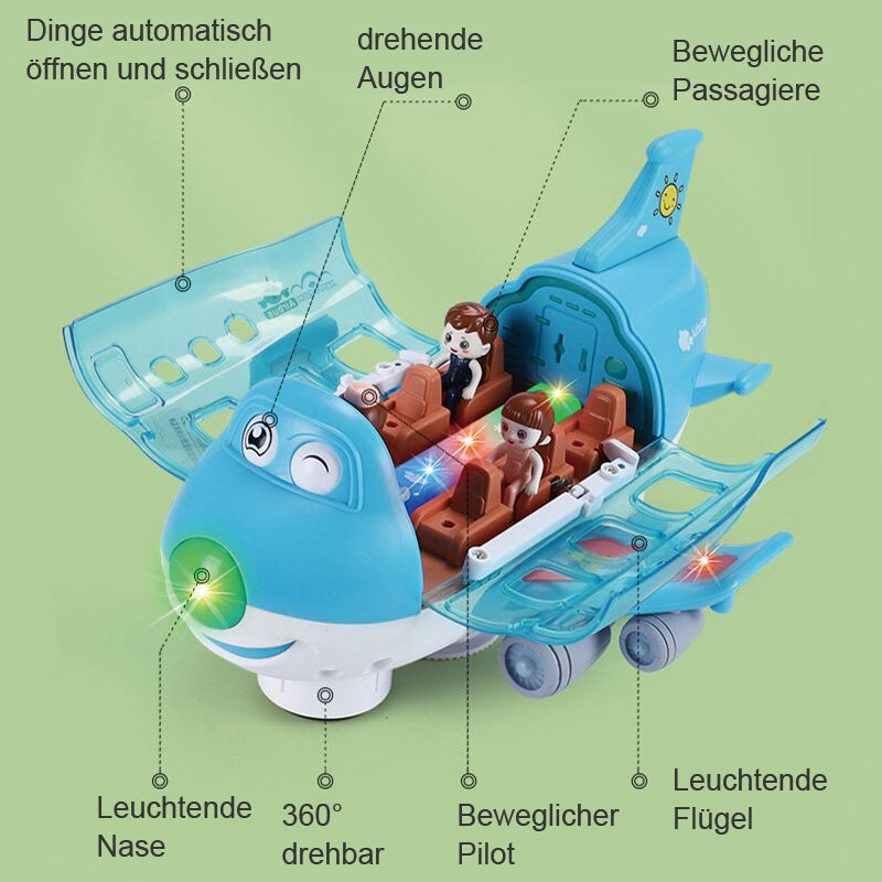 Rynx | 360° rotatable electric airplane toy