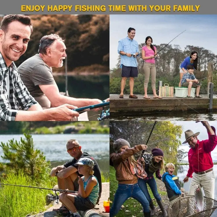 Rynx | Telescopic Fishing Rod – Compact & easy to transport