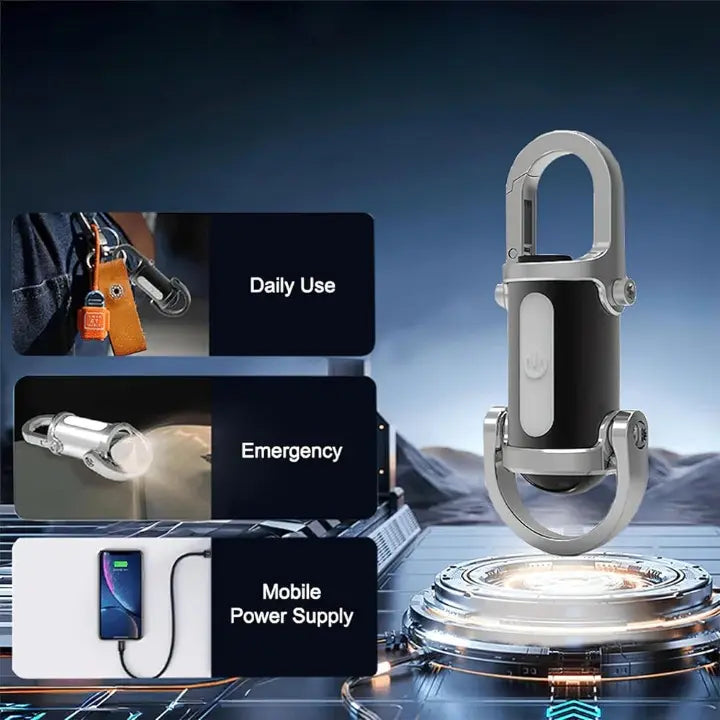 Rynx | USB-C rechargeable mini flashlight