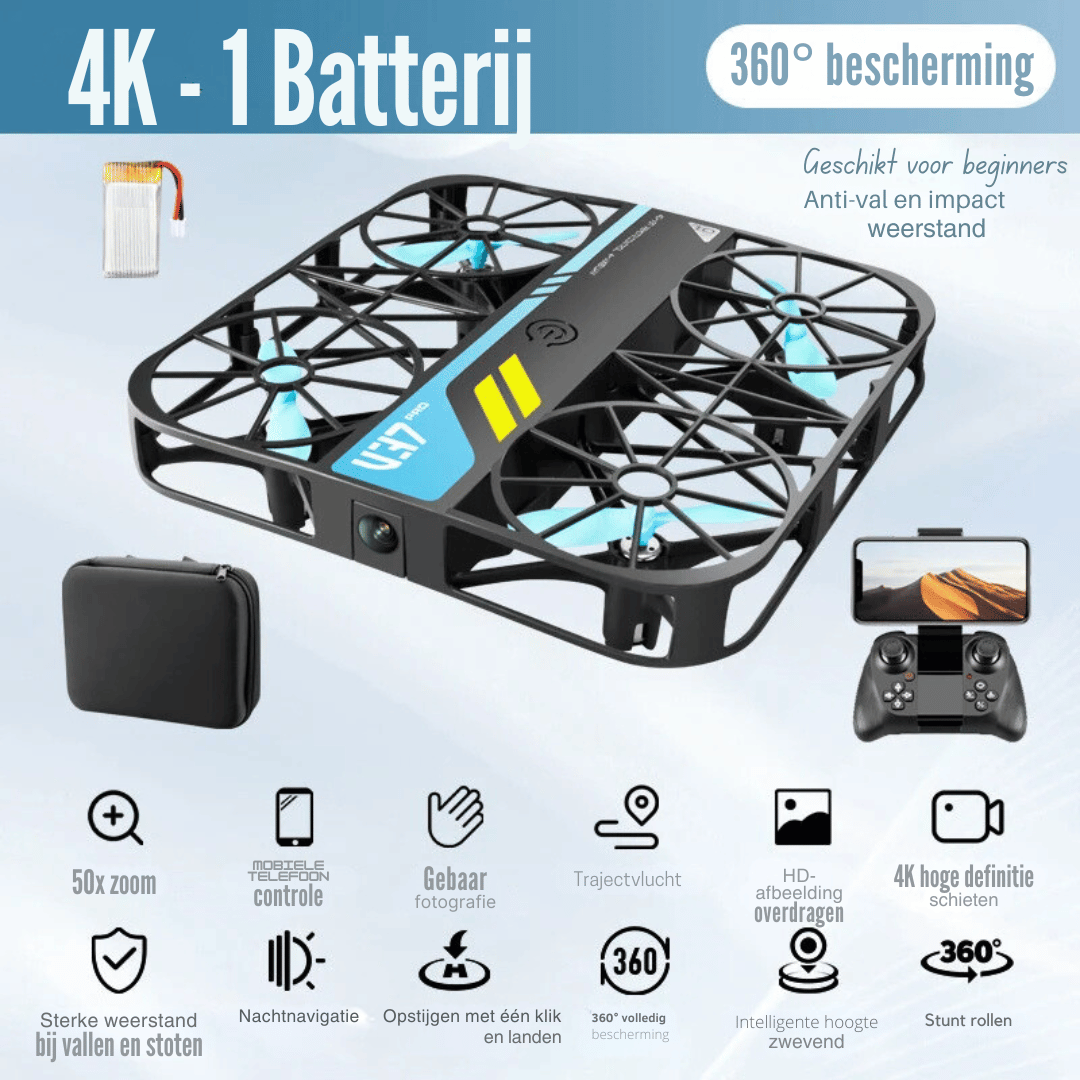 Rynx | V37 Mini Drone - 8k Camera - Hd Recording