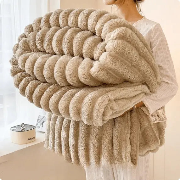 Rynx | Ultra-soft flannel milk velvet blanket for cozy warmth