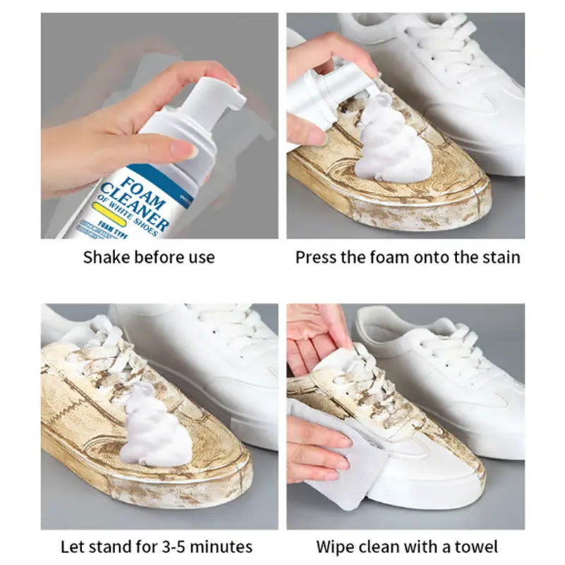 Rynx | Universal Foam Cleaner for Shoes – No Rinsing Required