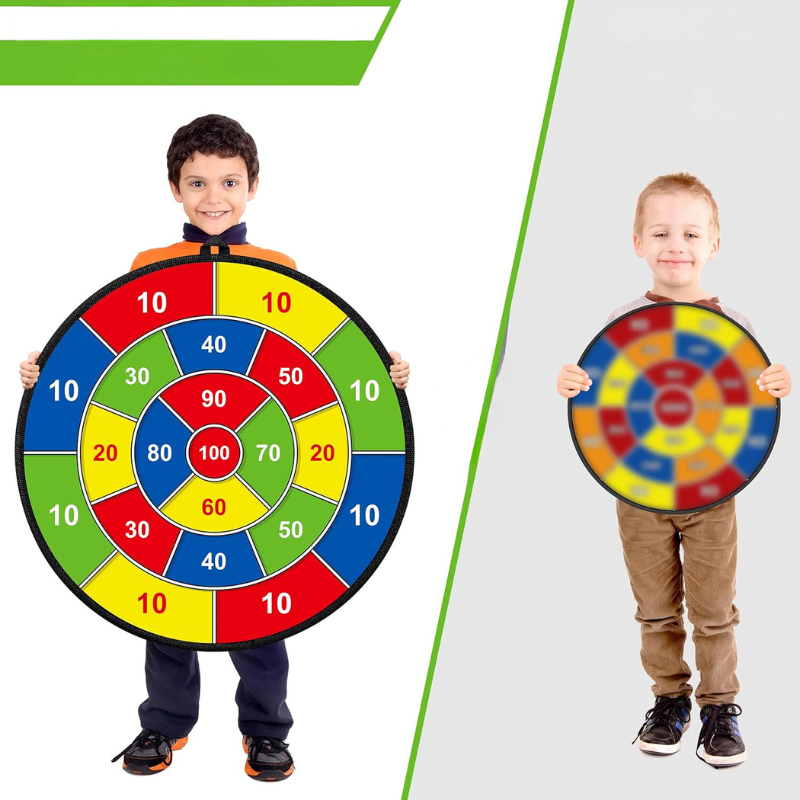 RYNX | Large Children's Dartboard with Sticky Darts