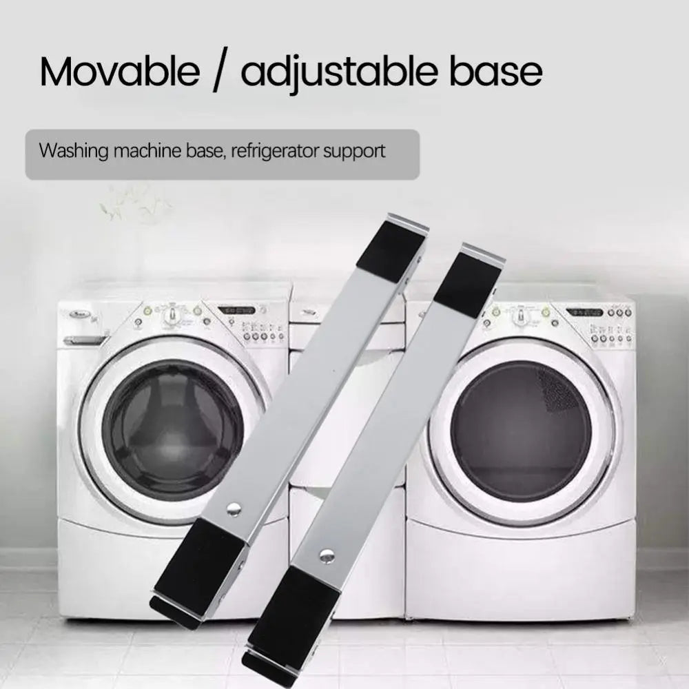 Rynx | Adjustable Washing Machine Stand with Wheels