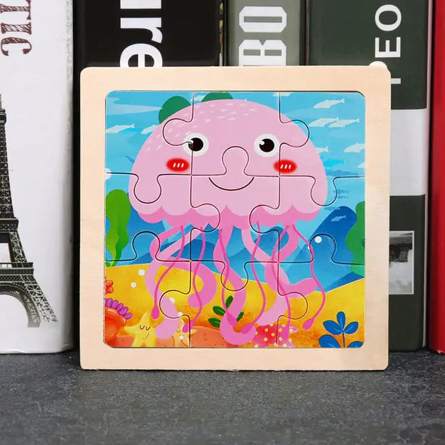 Rynx | Kids Wooden 3D Puzzle