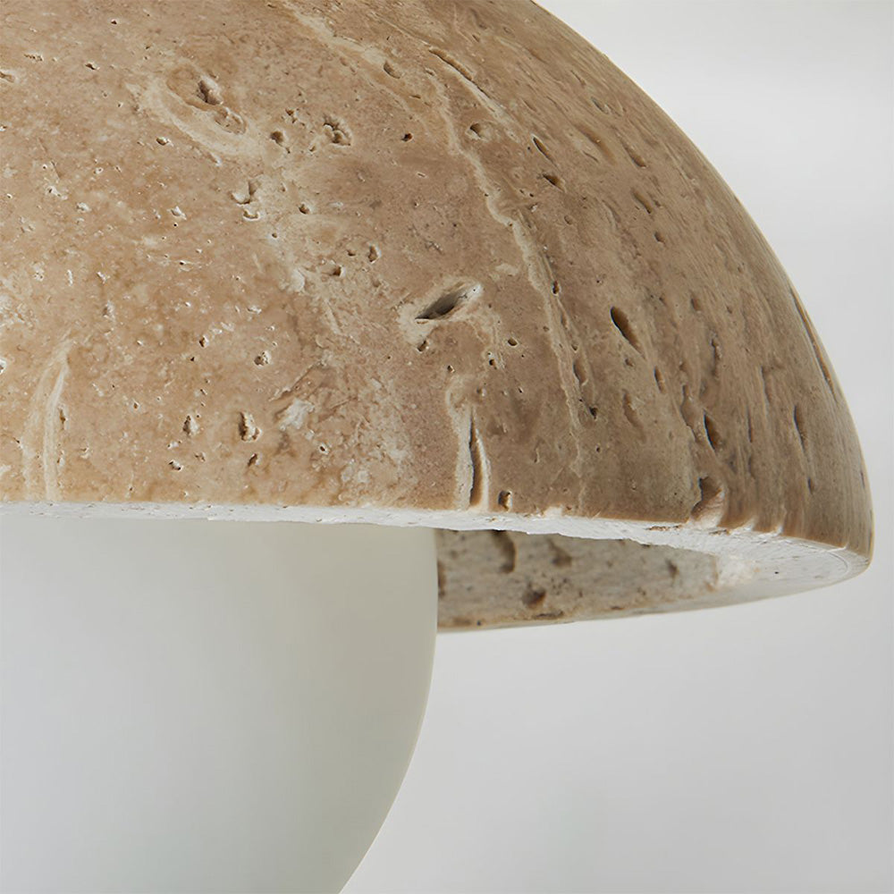 Rynx | Industrial Modern Beige Stone Wall Lamp