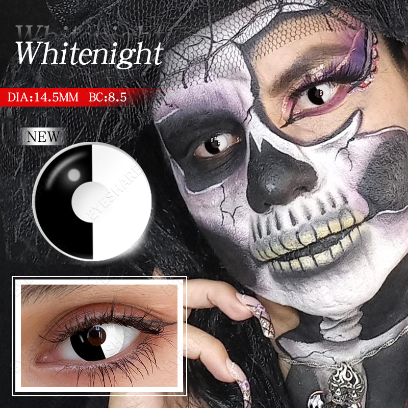 Rynx Cosplay Whitenigh 14.5mm 1 Pair | 1 Year