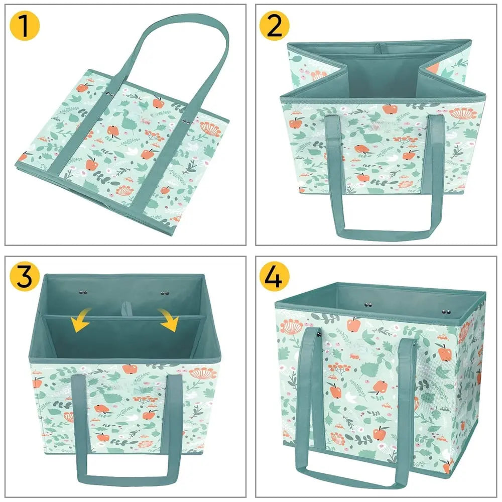 Rynx | Robust & foldable shopping bag with XL volume (3 pieces)