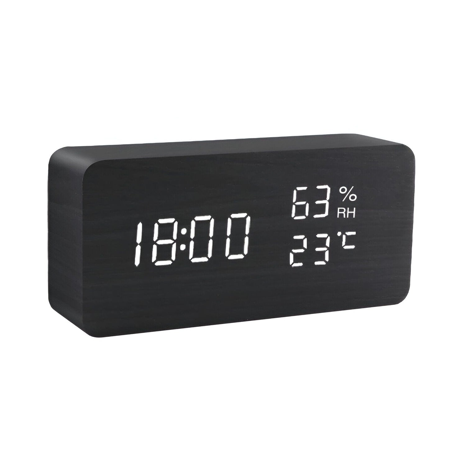 RYNX | Led Wooden Digital Clock