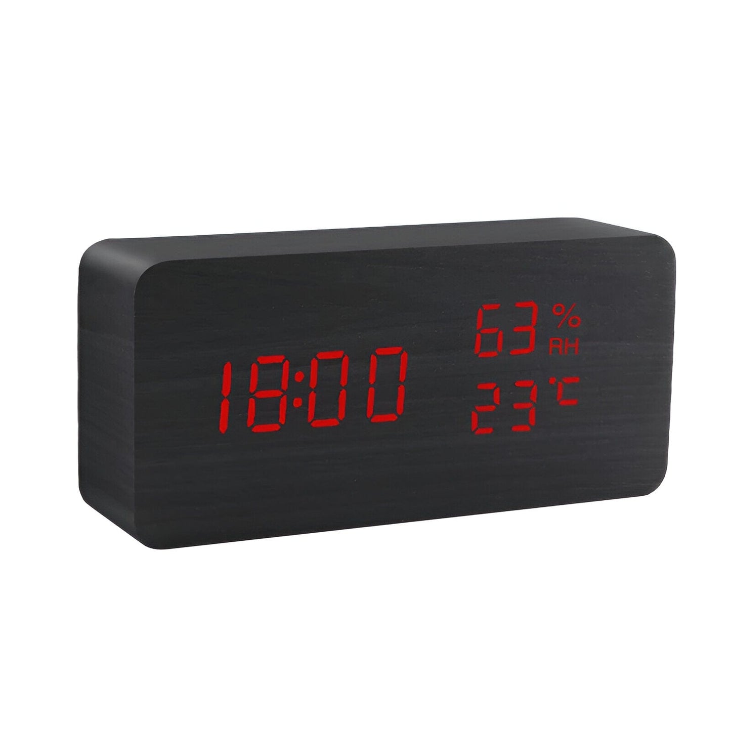 RYNX | Led Wooden Digital Clock