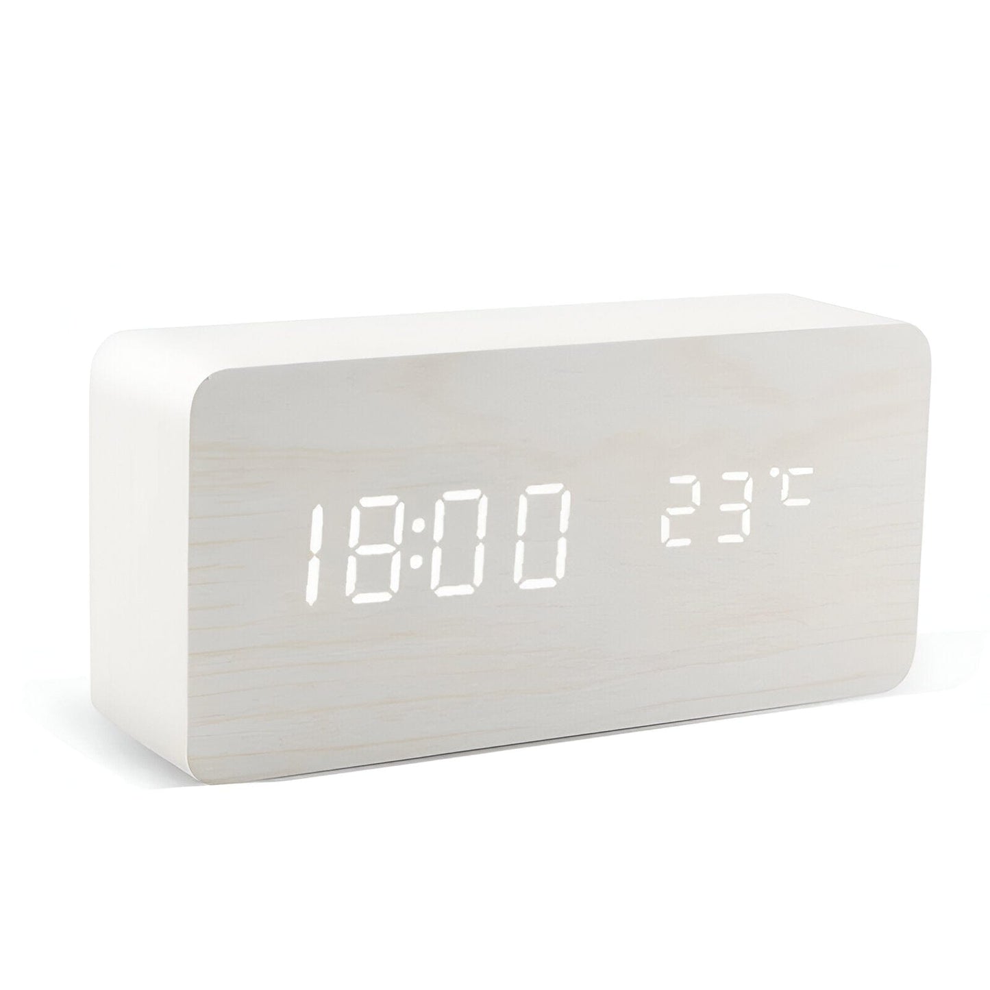 RYNX | Led Wooden Digital Clock