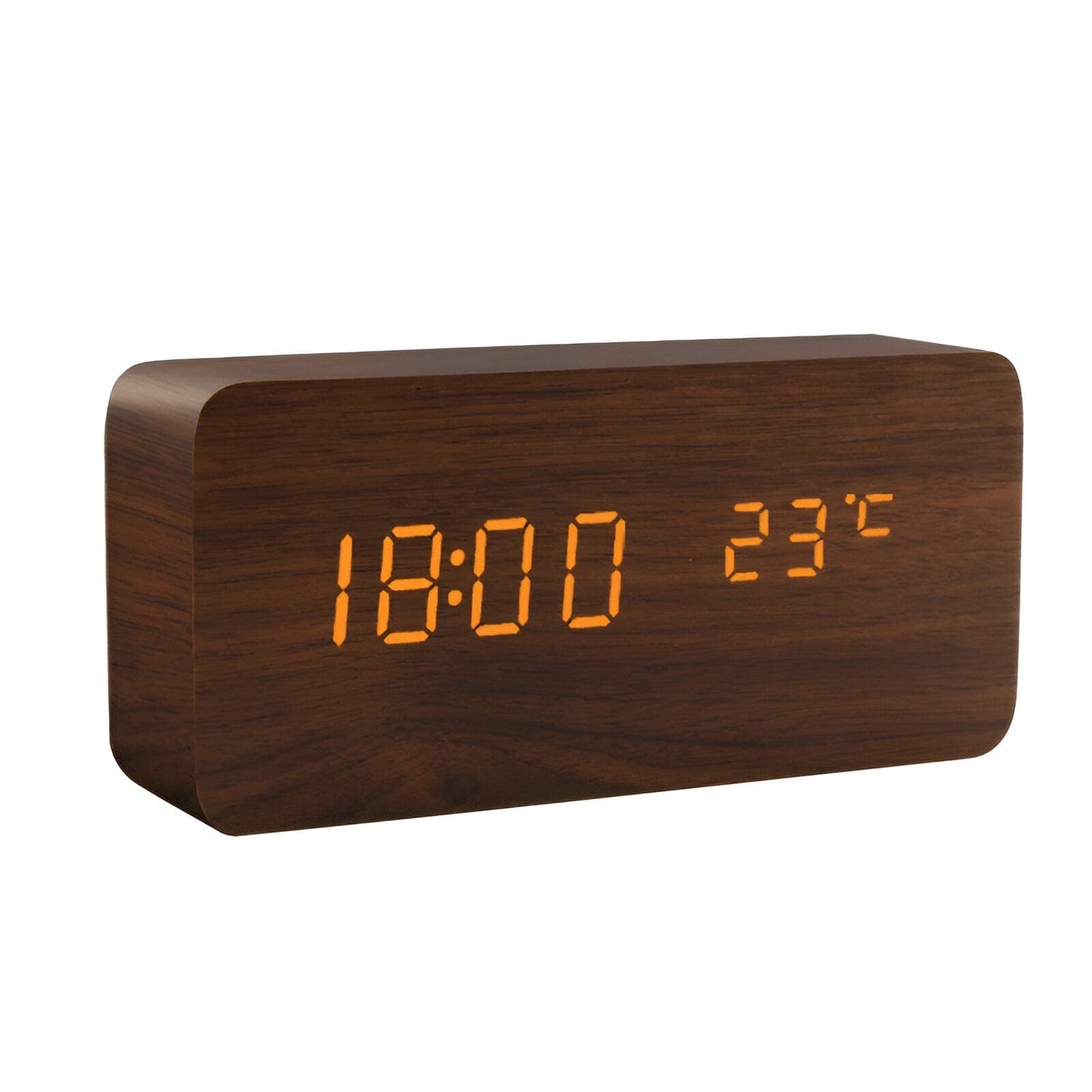 RYNX | Led Wooden Digital Clock