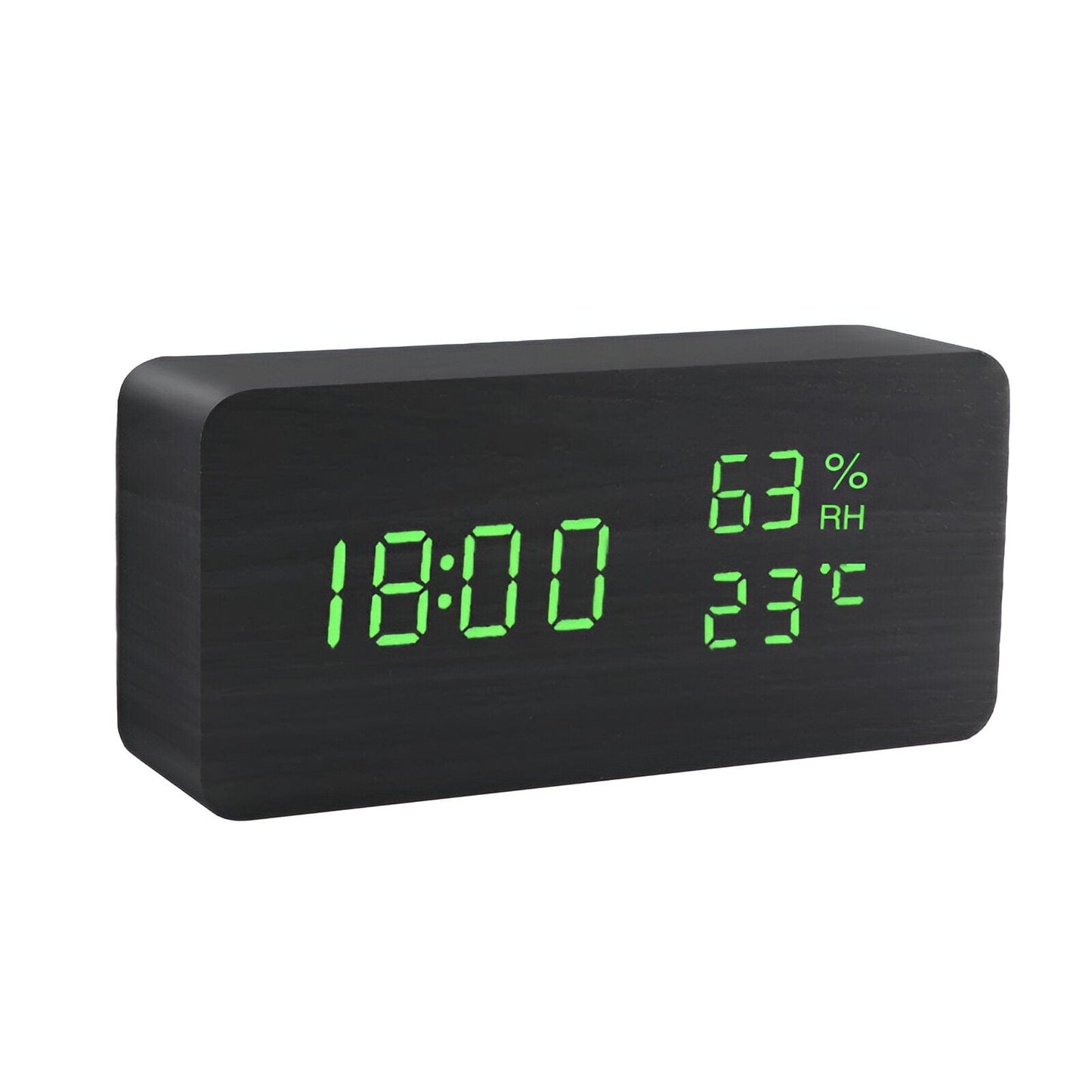 RYNX | Led Wooden Digital Clock