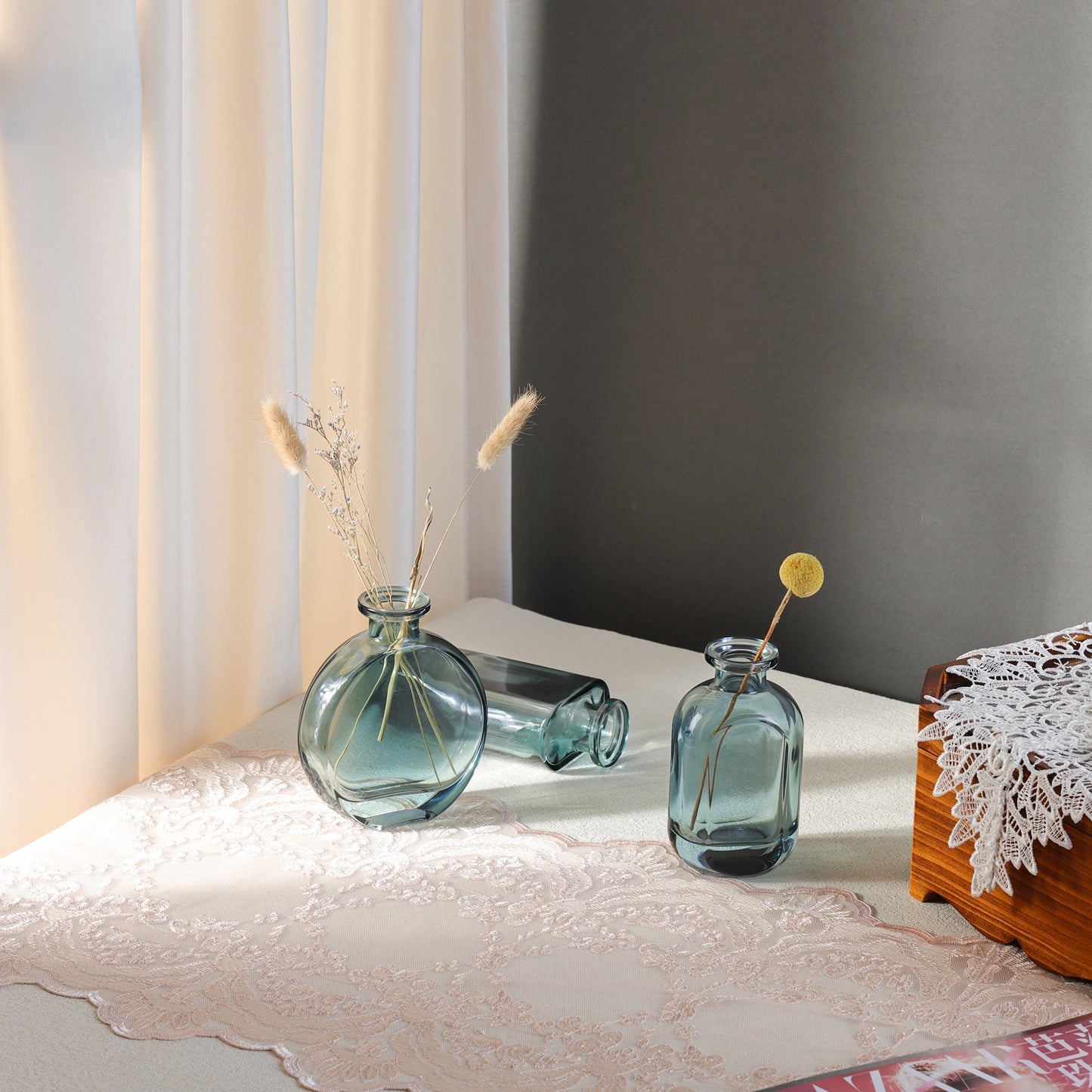 Rynx | Rustic glass bud vase