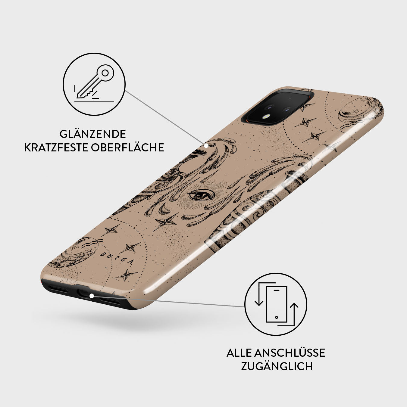 Rynx | Aquarius - Google Pixel 4 case