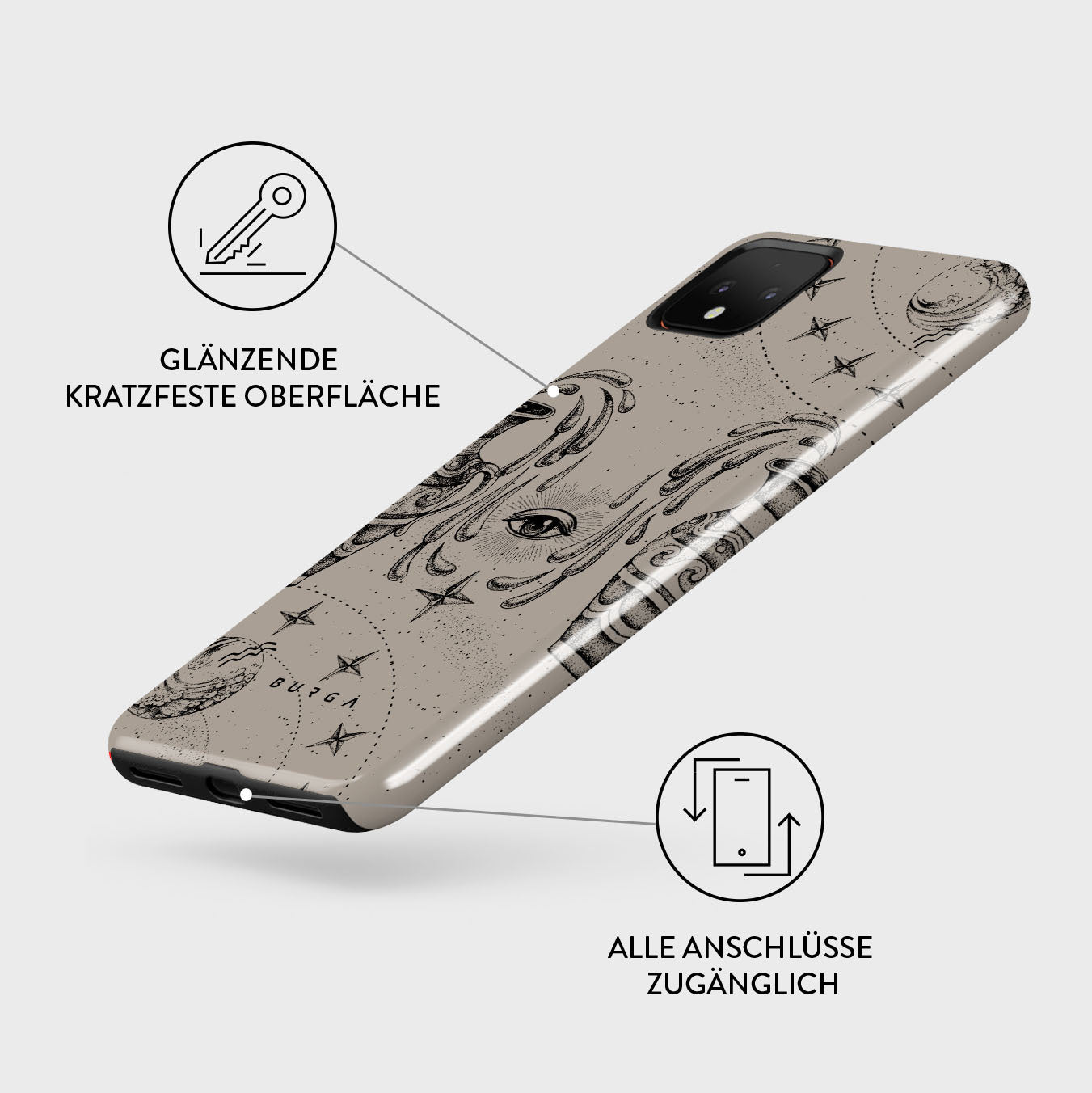 Rynx | Aquarius - Google Pixel 4 case
