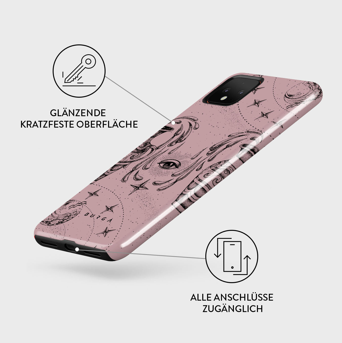 Rynx | Aquarius - Google Pixel 4 case