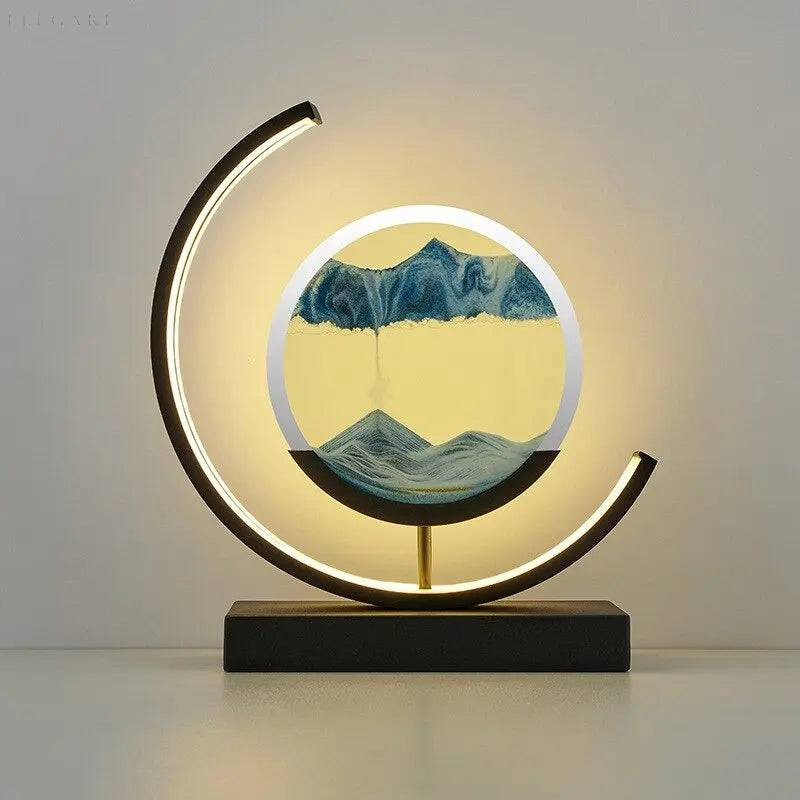 RYNX | Harmony Lamp – Atmospheric Lighting with Moving Sand Artwork