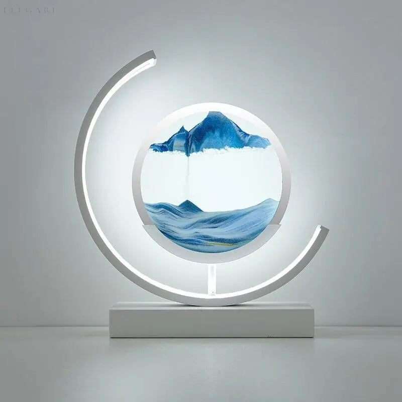 RYNX | Harmony Lamp – Atmospheric Lighting with Moving Sand Artwork