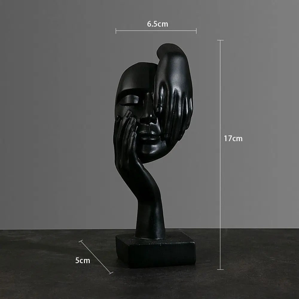 Rynx | NordicMuse Abstract Face Sculpture