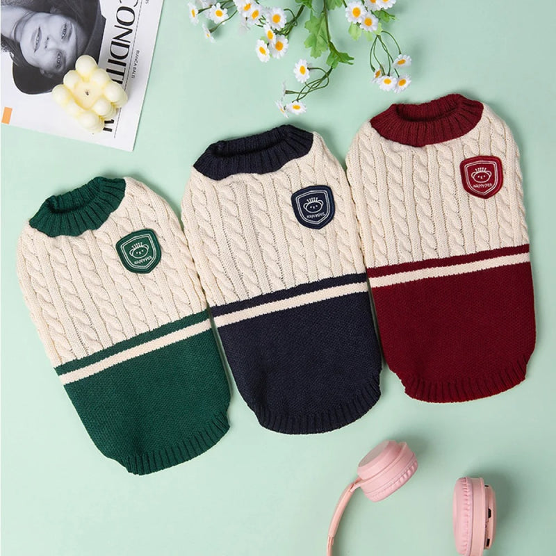 Rynx | Cozy Puppy Dog Sweater for Small Breeds