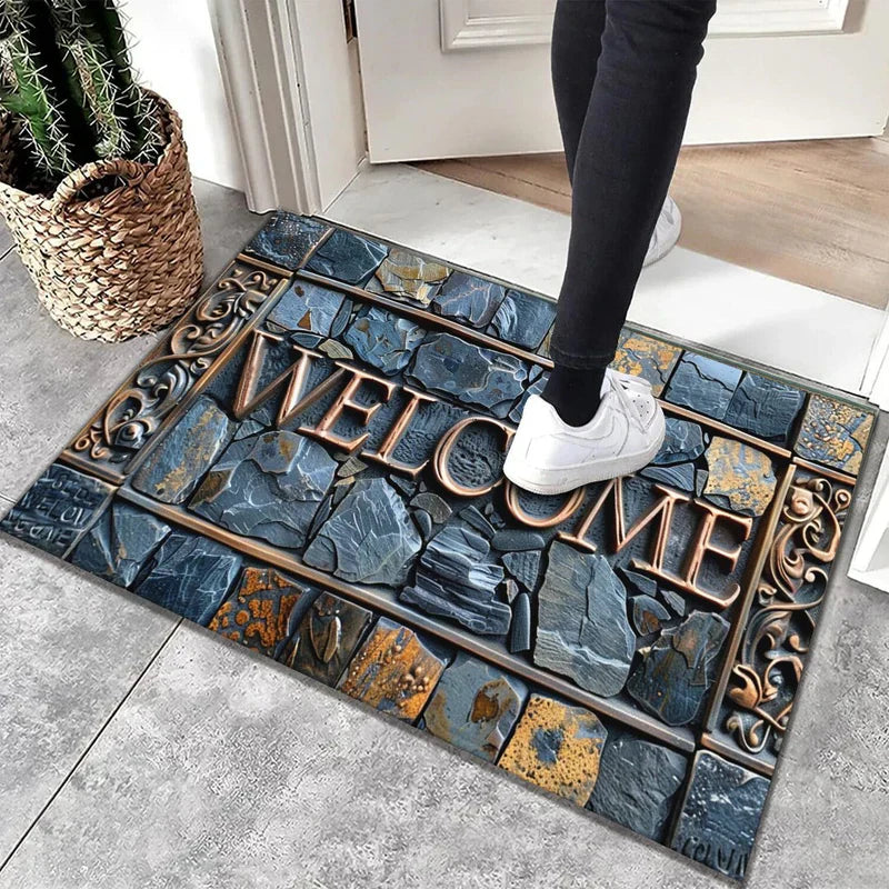 Rynx | WelcomeStone – Stylish 3D Entrance Mat