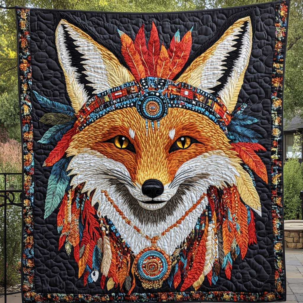 Rynx | Native American Fox Quilt