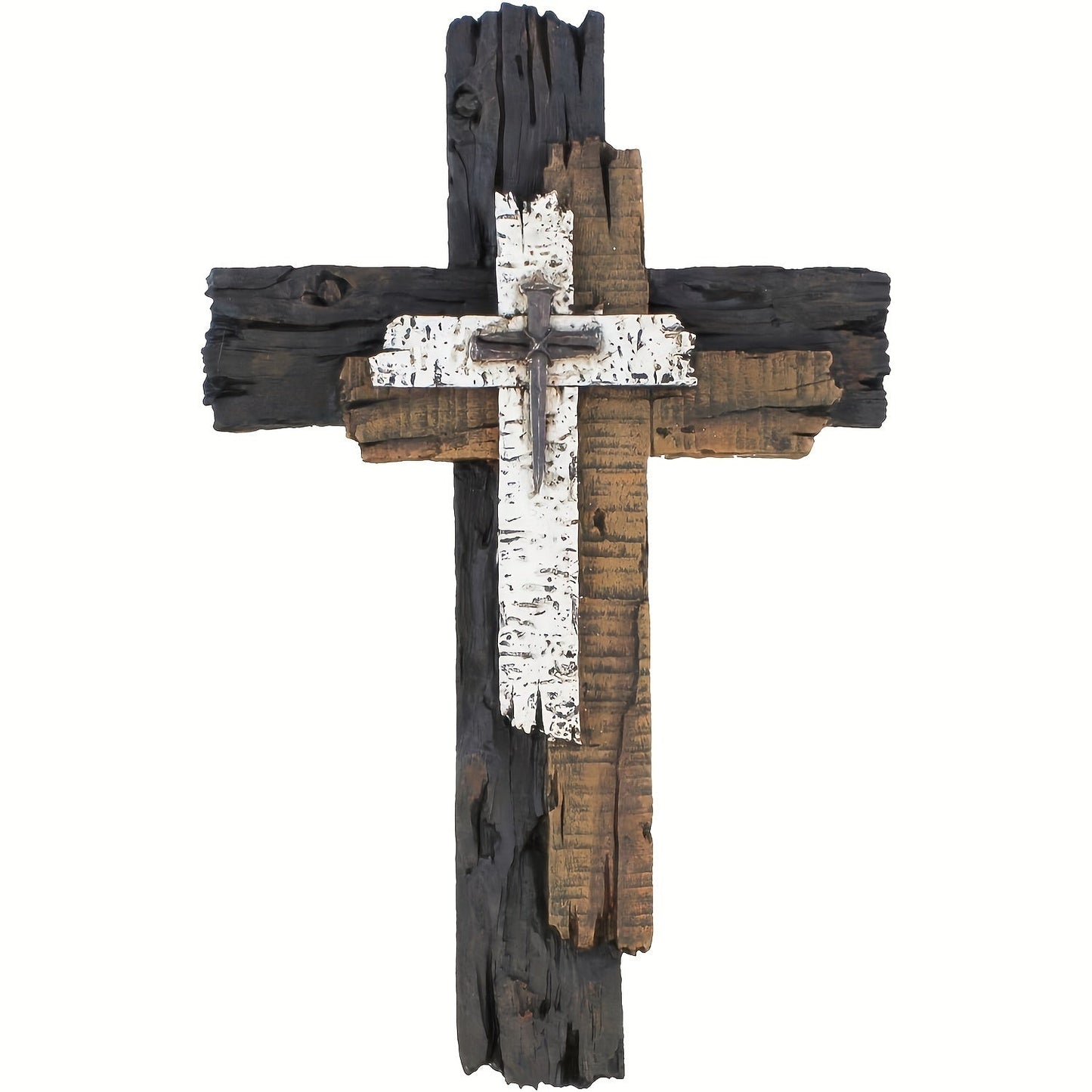 Rynx | RusticCross - Rustic Wood Cross Wall Art