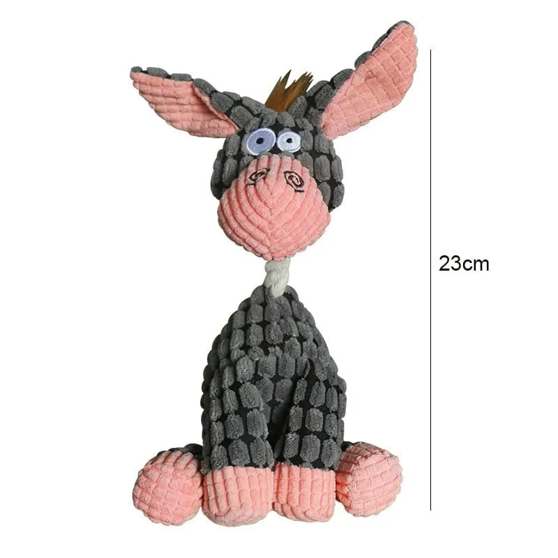 RYNX | ⏳Last Day For ⏳Squeaky Plush Toy For Dogs Donkey