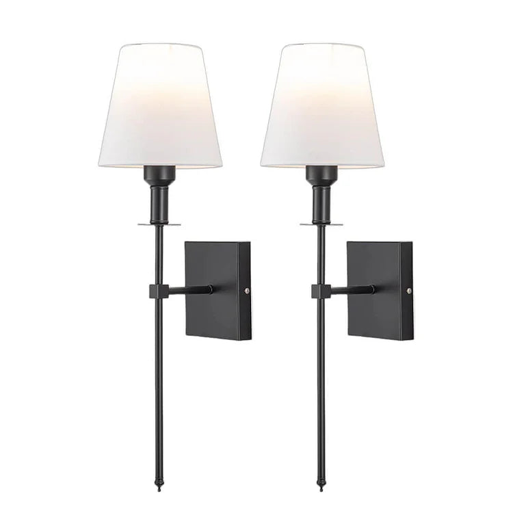 Rynx | BrightWave Rechargeable Wireless Wall Lamp | Set of 2 | LED Light | Magnetic Mount | Dimmable Lighting