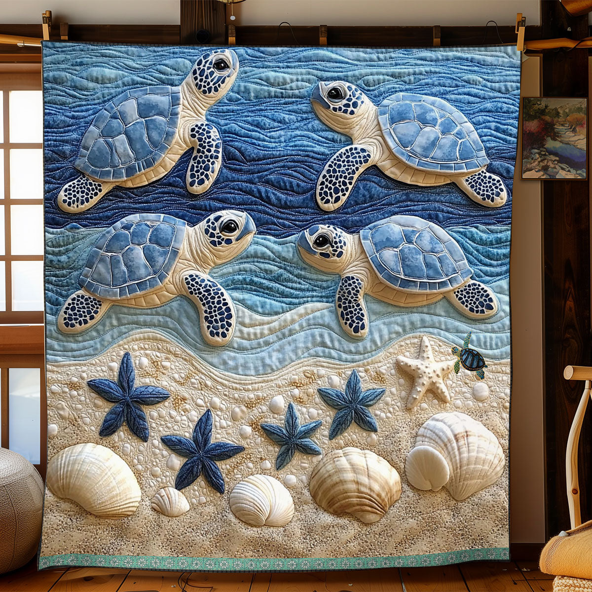 Rynx | Sea Turtle Blanket