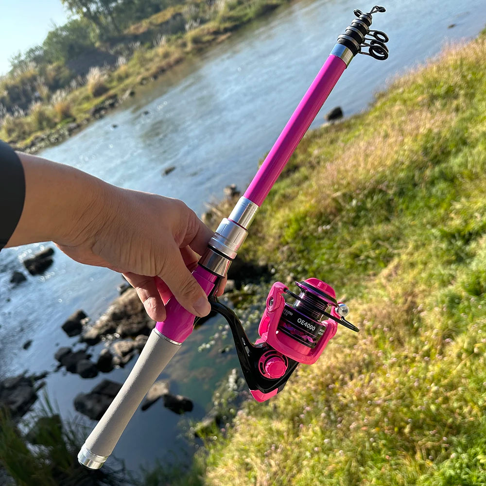 Rynx | Telescopic Fishing Rod and Reel Combination