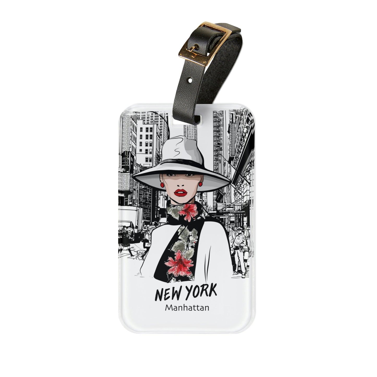 Rynx | Personalized chic acrylic luggage tags - stylish travel essential