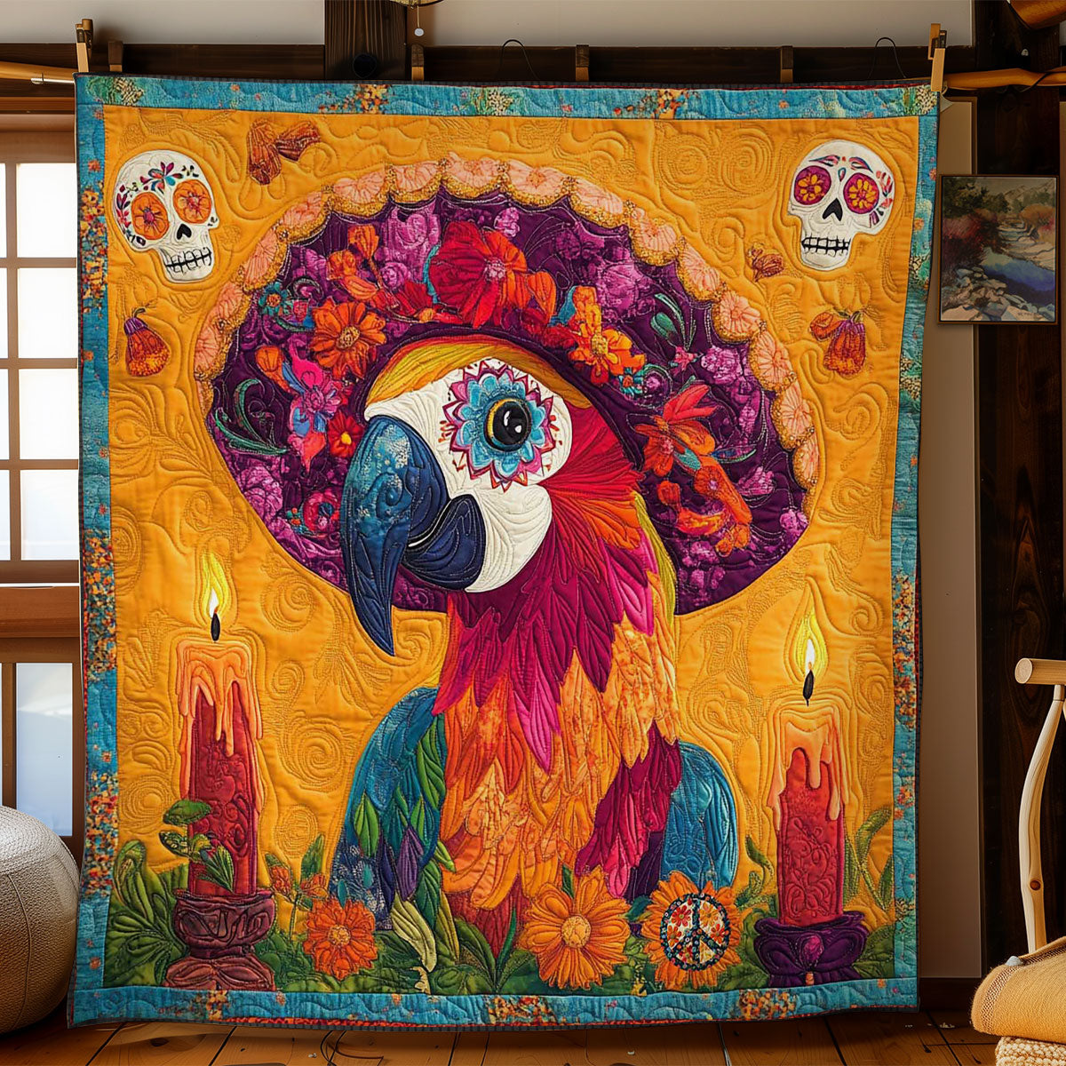 Rynx | Parrot Spirit Quilt