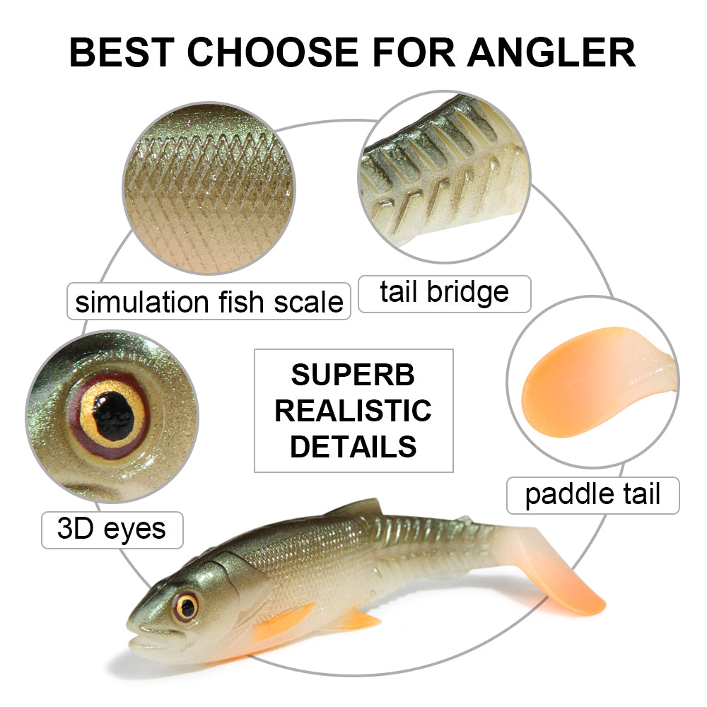 Rynx | Ultimate Predator Soft Swimbait Lure Set