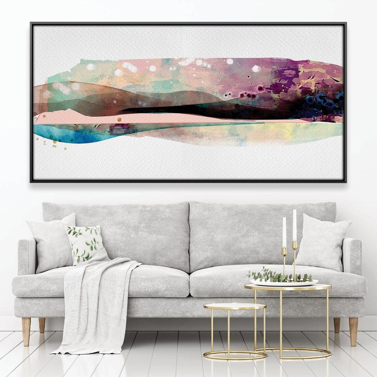 Rynx | Abstract Lengths Canvas
